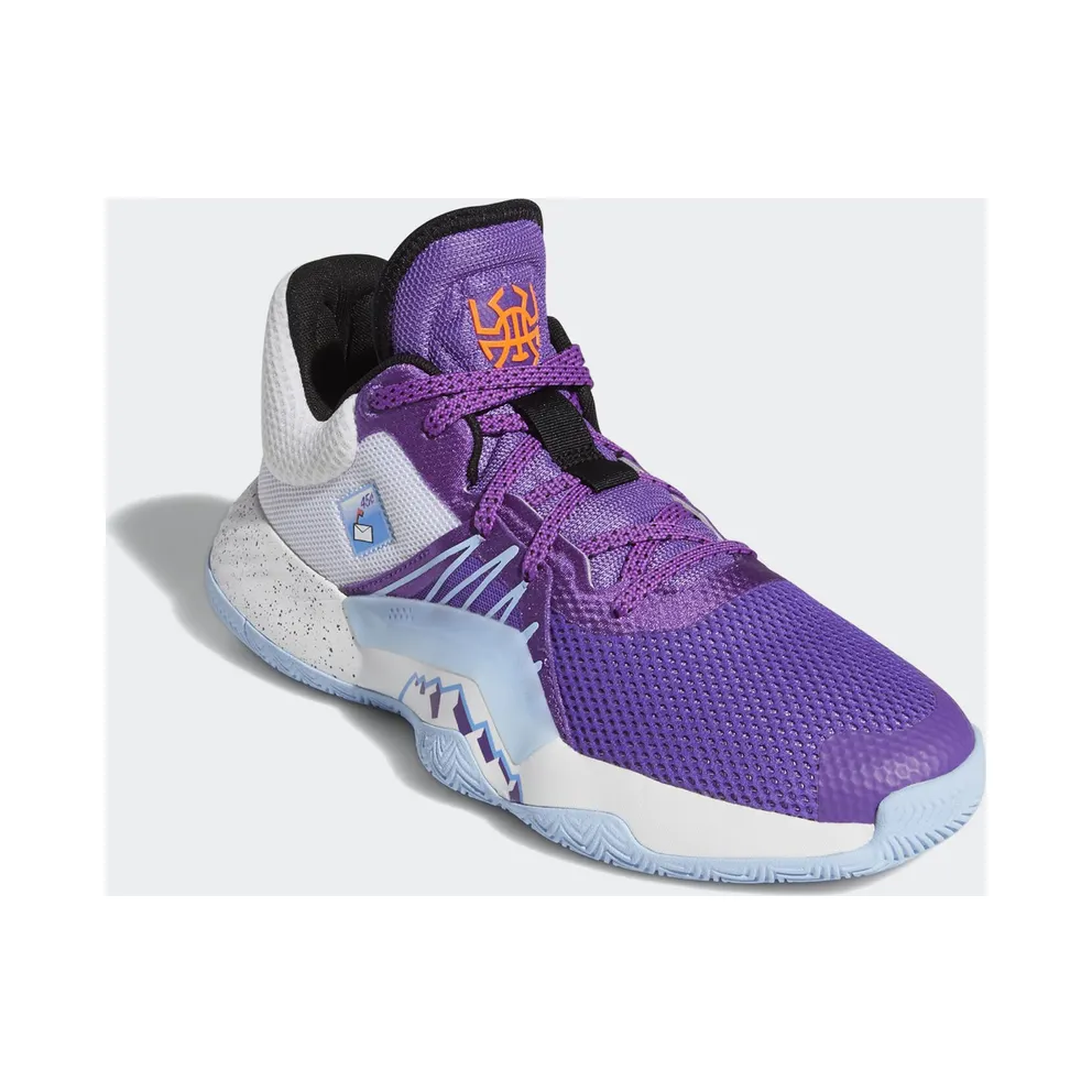 adidas D.O.N. Issue #1 Mailman Karl Malone Active Purple/Footwear White/Glow Blue (EG5666)