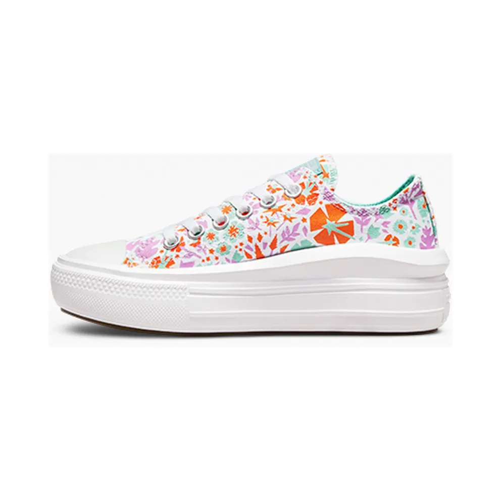 Converse Chuck Taylor All Star Move Platform Paper Floral White/bold Mandarin/light Dew (272848C)