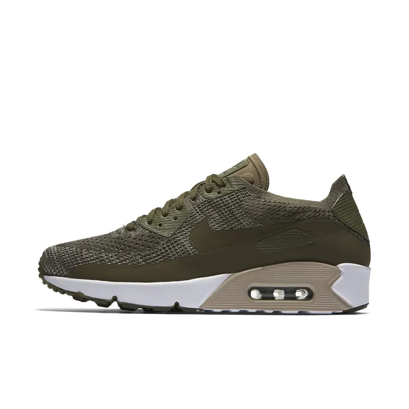Nike Air Max 90 Ultra Flyknit 2.0 ‘Medium Olive’ (2017) (875943-200)