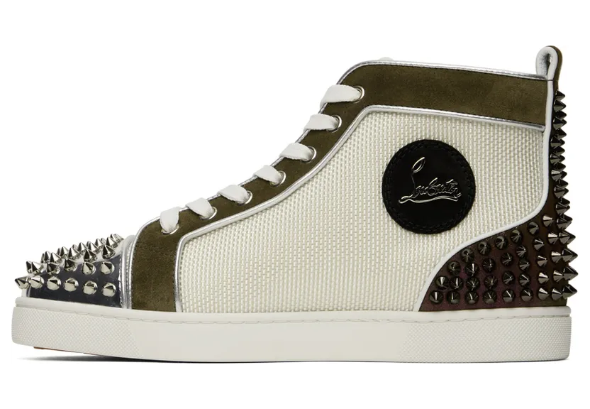 Christian Louboutin Multicolor Lou Spikes 2 Sneakers (3220711) (3)