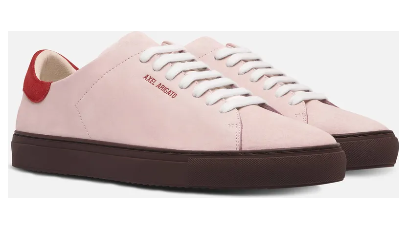 Axel Arigato Clean 90 “Light Pink,Red” (F4625002) (2)