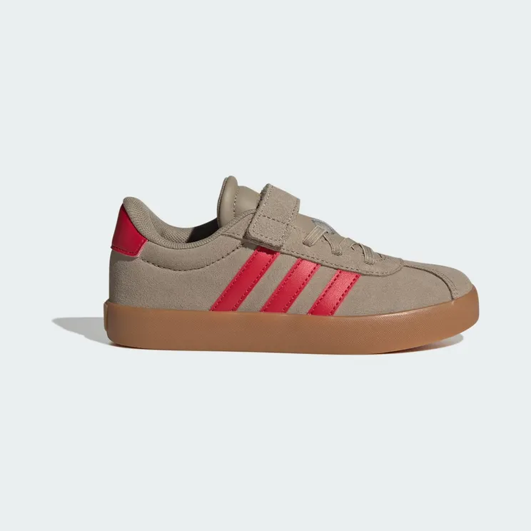Adidas VL Court 3.0 Blanch Cargo / Pure Ruby / Gold Metallic (IH3961)