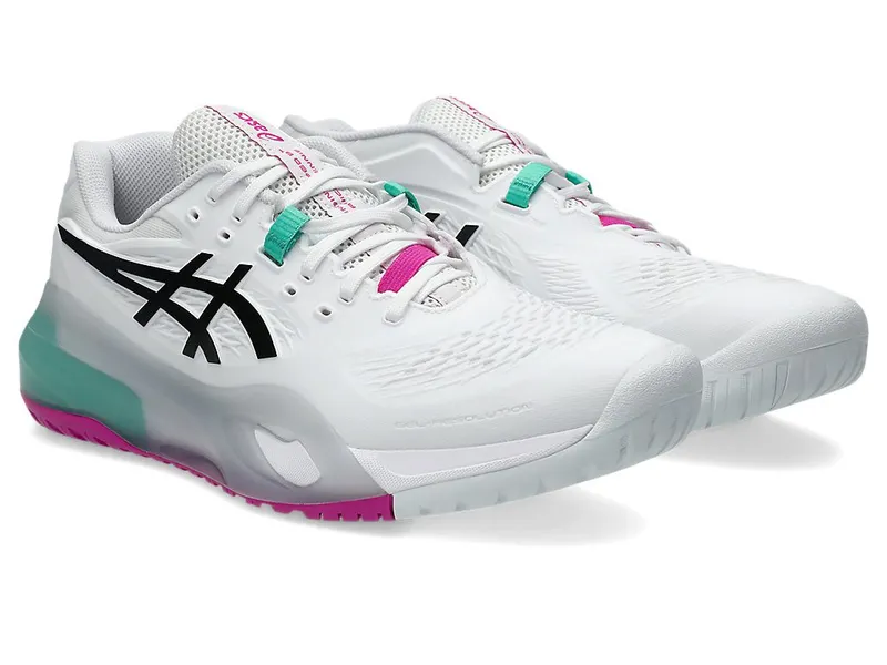 ASICS GEL-RESOLUTION X “White / Aurora Green” (1041A481-103)