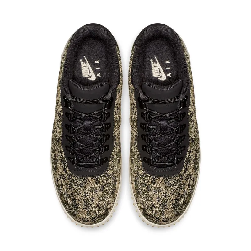 Nike Lunar Force 1 Duckboot Low Textile Canteen Black/Canteen-Desert Sand-Cargo Khaki (AV3818-002)