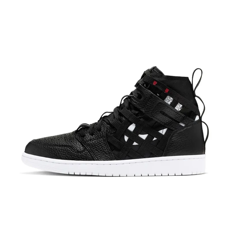 Jordan 1 Cargo Black White Black/White-Metallic Silver-Orange Blaze-University Red (CD6757-001)
