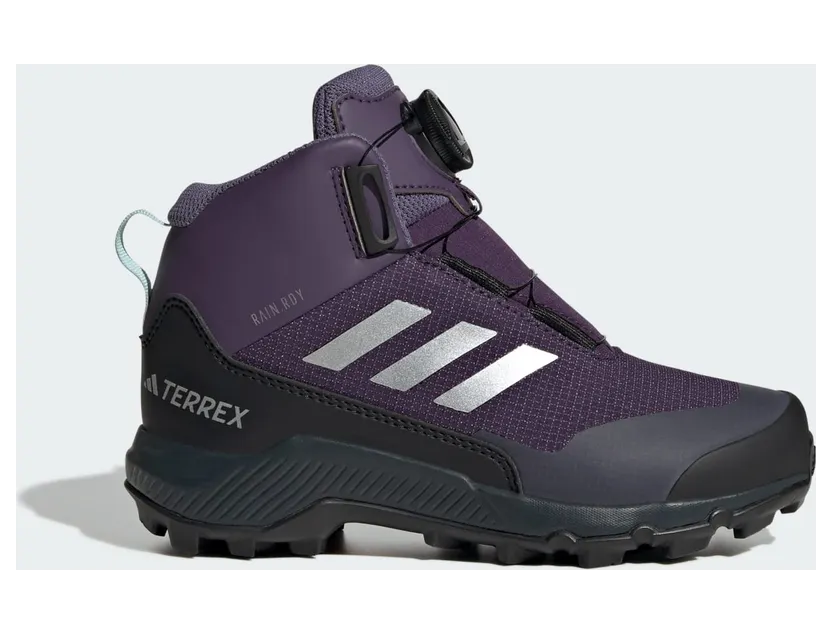 Adidas Terrex Winter Mid BOA RAIN.RDY Hiking Aurora Plum / Matte Silver / Core Black (JS2970)