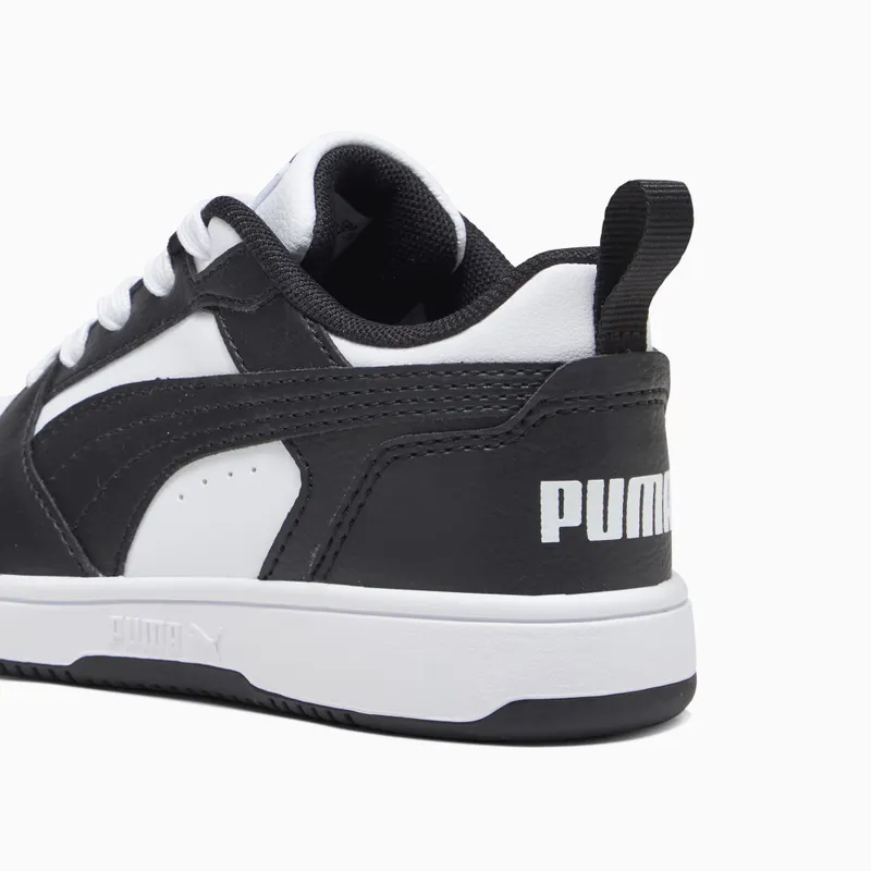 Puma Rebound V6 Lo White/Black (393834-01)