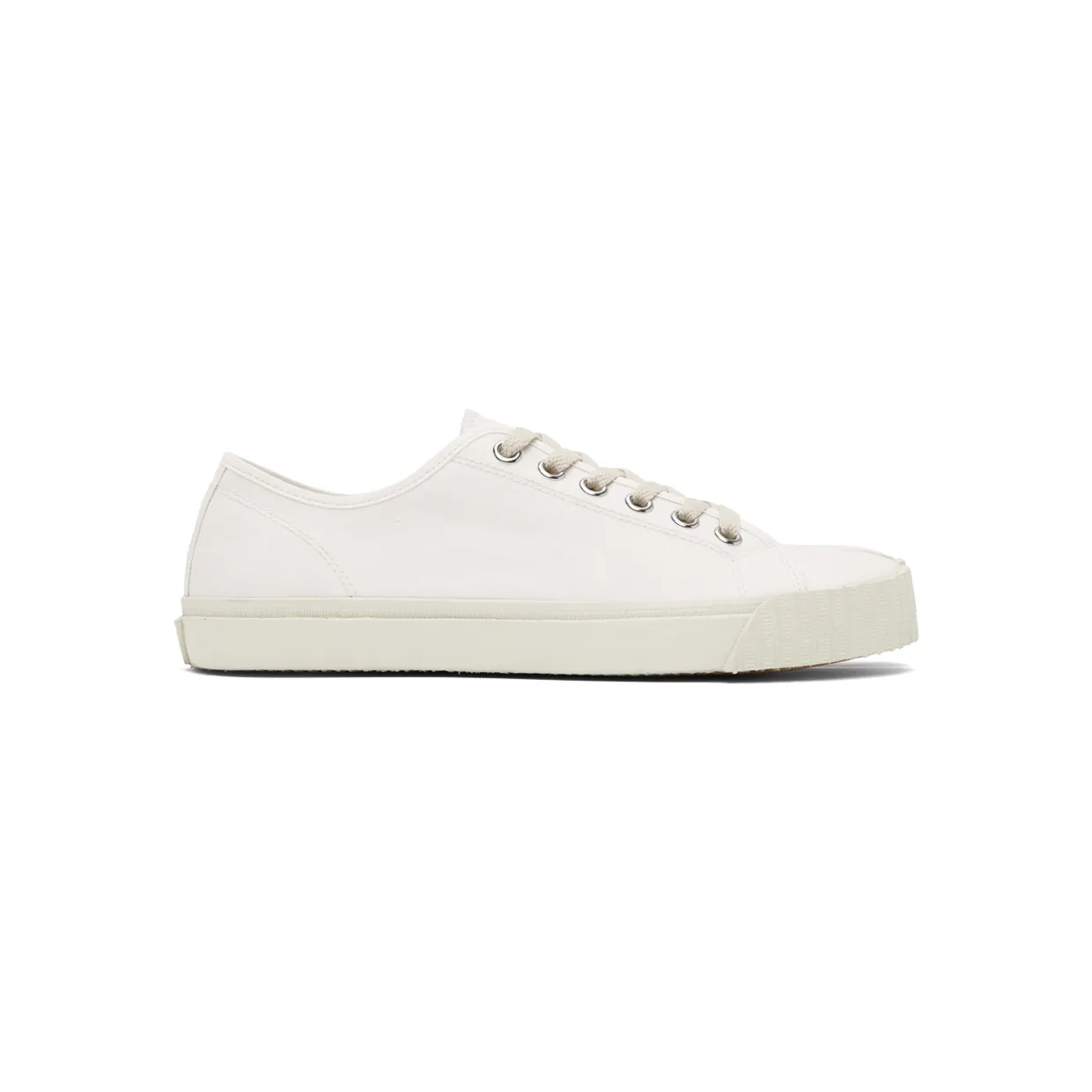 Maison Margiela White Canvas Tabi Sneakers (S37WS0578 P4291)