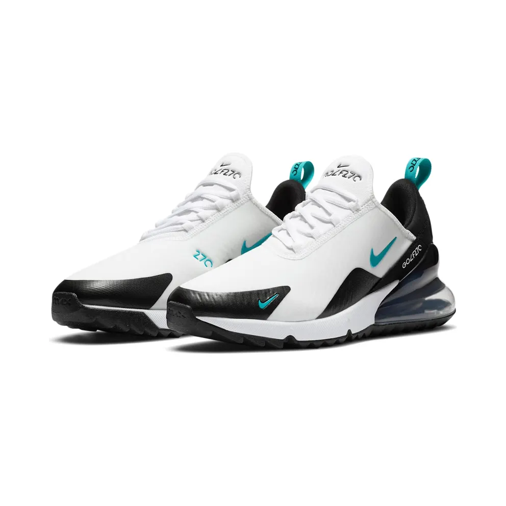 Nike Air Max 270 Golf White Dusty Cactus White/Black-Metallic Silver-Dusty Cactus (CK6483-100)