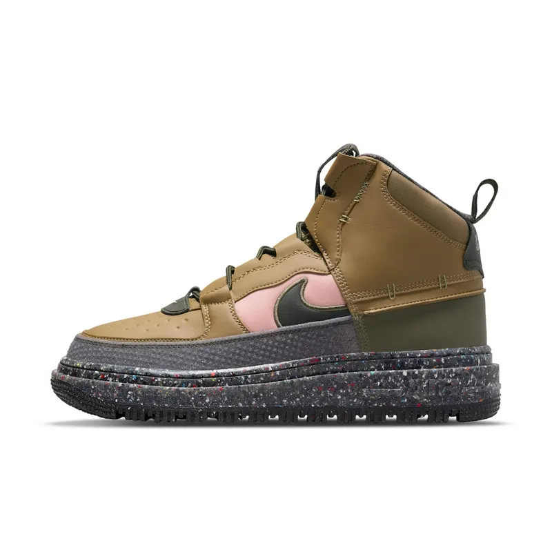 Nike Air Force 1 Boot Brown 50% Sustainable Materials (DD0747-300)