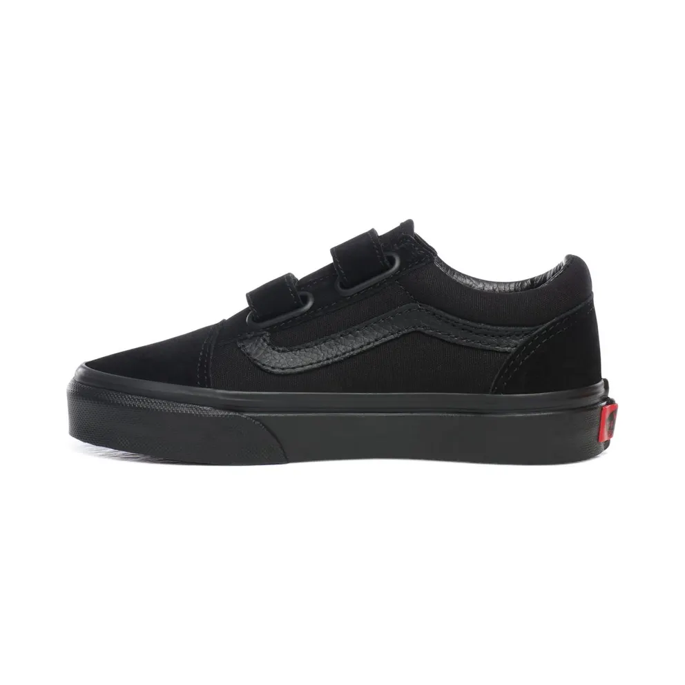 VANS Old Skool V Kids’ Shoes (Black)