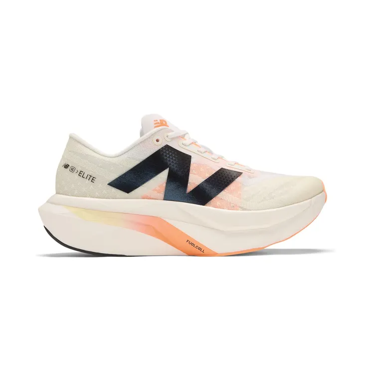 NEW BALANCE FuelCell SuperComp Elite v4 “White / Angora / Hot Mango” (WRCELCW4)