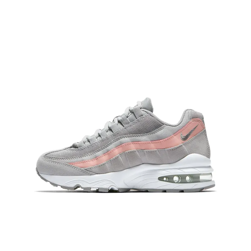 Nike Air Max 95 Atmosphere Grey Bleached Coral (GS) “Atmosphere Grey / Bleached Coral / White” (310830-011)