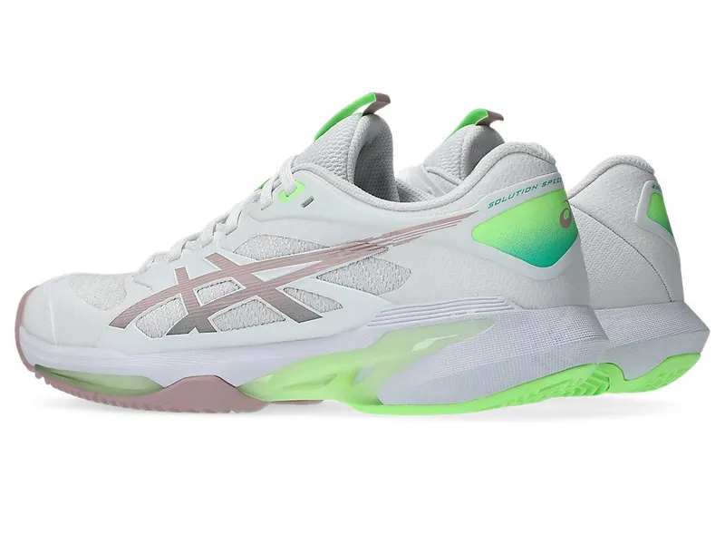 ASICS SOLUTION SPEED FF 4 CLAY “White / Morganite” (1042A305-100)