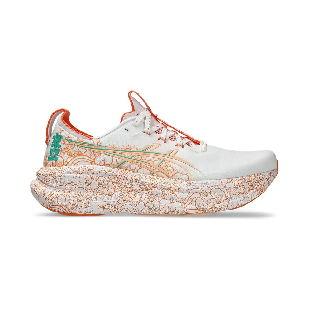 ASICS GEL-NIMBUS 28 TOKYO “White / Apricot Crush” (1013A207-100)