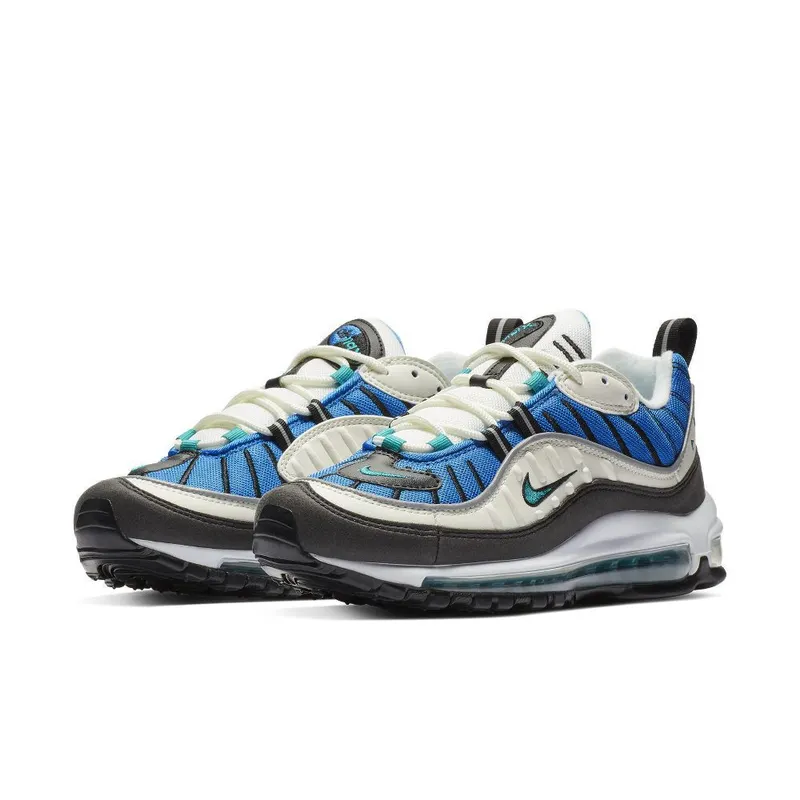 Nike Air Max 98 Radiant Emerald (W) Sail/Radiant Emerald-Blue Nebula (AH6799-106)