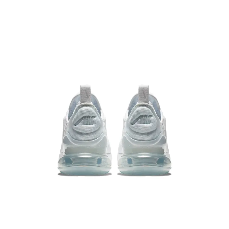 Nike Air Max 270 White Metallic Silver (GS) White/Metallic Silver/White (943345-103)