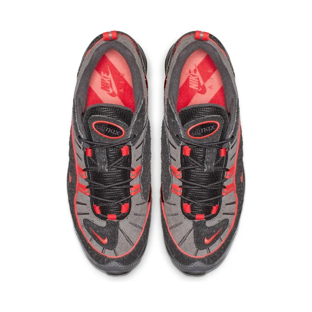 Nike Air Max 98 I-95 Gunsmoke/Lava Glow-Thunder Grey-Oil Grey (BV6046-001)