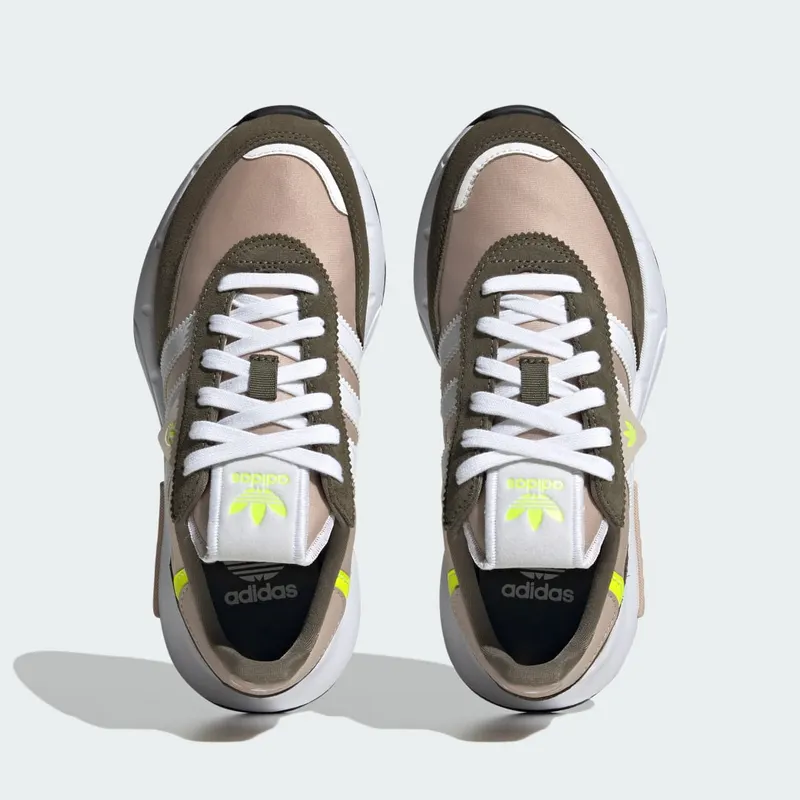 Adidas Retropy F2 Wonder Taupe / Cloud White / Olive Strata (HQ1535)