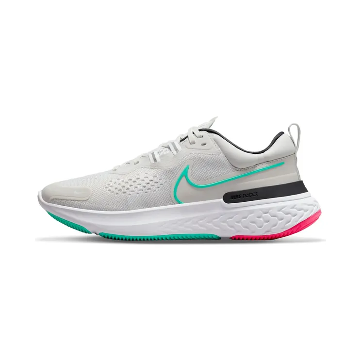 Nike React Miler 2 (straat) Grey “Platinum Tint / White / Dynamic Turquoise” (CW7121-004)