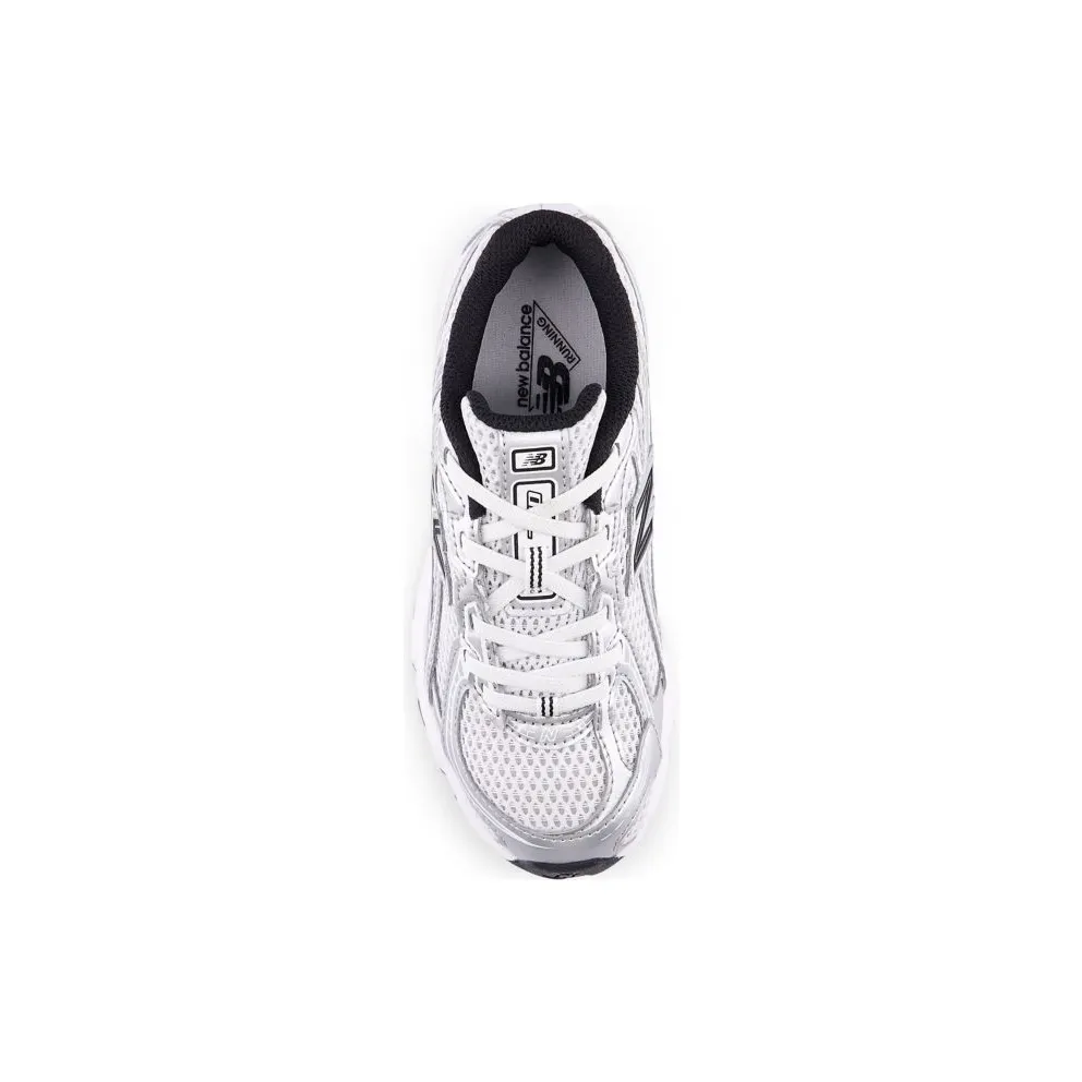 New Balance 740 Bungee Lace PS “Silver Metallic Black” (PZ740NW)