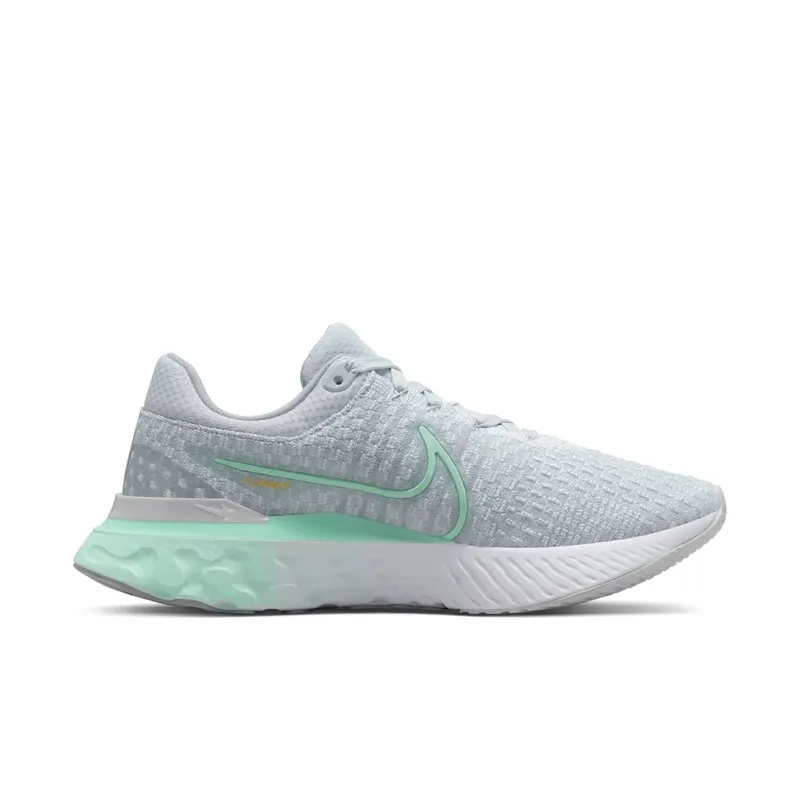 Nike React Infinity Run Flyknit 3 Pure Platinum Mint Foam (DD3024-007)