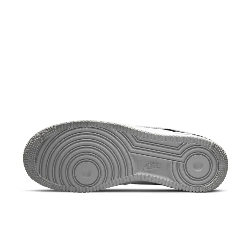 Nike Air Force 1 LV8 EMB ‘Black Flat Silver’ (2021) (CT2301-001)