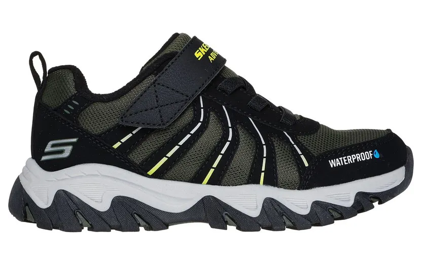 Skechers Waterproof: Rugged Ranger – Hydro Explorer Sneaker Zwart/Groente