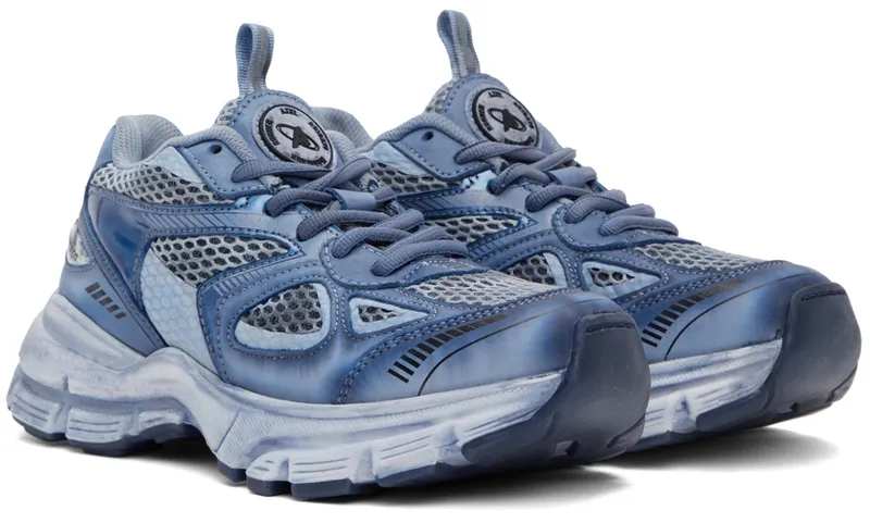 Axel Arigato SSENSE Exclusive Blue Marathon Dip-Dye Sneakers (F0155016)