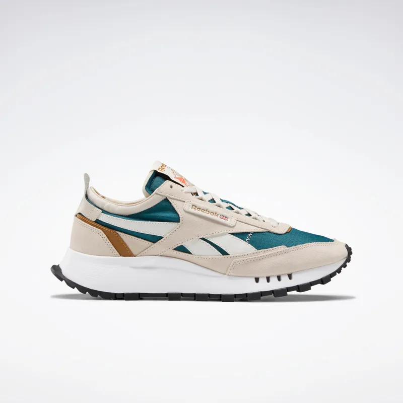 Reebok Classic Leather Legacy Shoes Stucco / Midnight Pine / Sepia