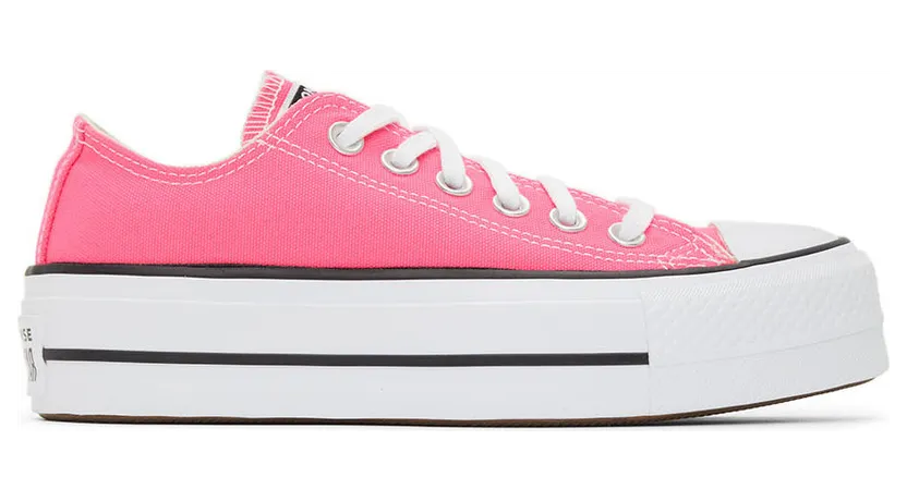 Converse Converse Color Platform Chuck Taylor All Star Low Top Hyper Pink/White/Black (570324C)