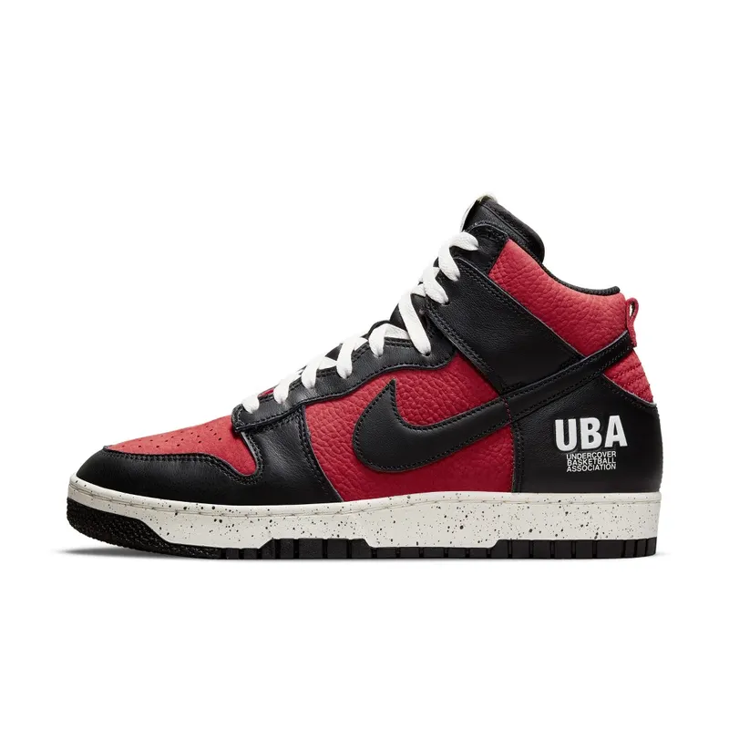 Nike x Undercover Dunk High 1985 UBA (2021) – “University Red / Black” (DD9401-600)