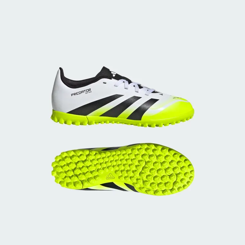 adidas Predator Club TF Cloud White Core Black Lucid Lemon (JH8862)
