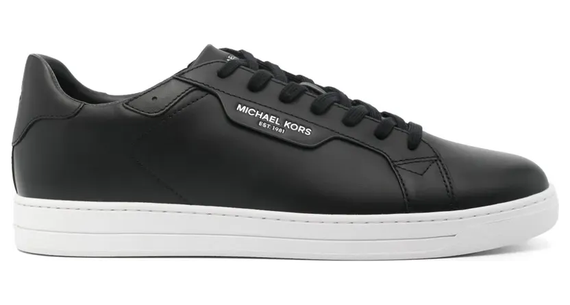 Michael Kors Keating leren sneakers – Zwart (42S4KEFS2L)