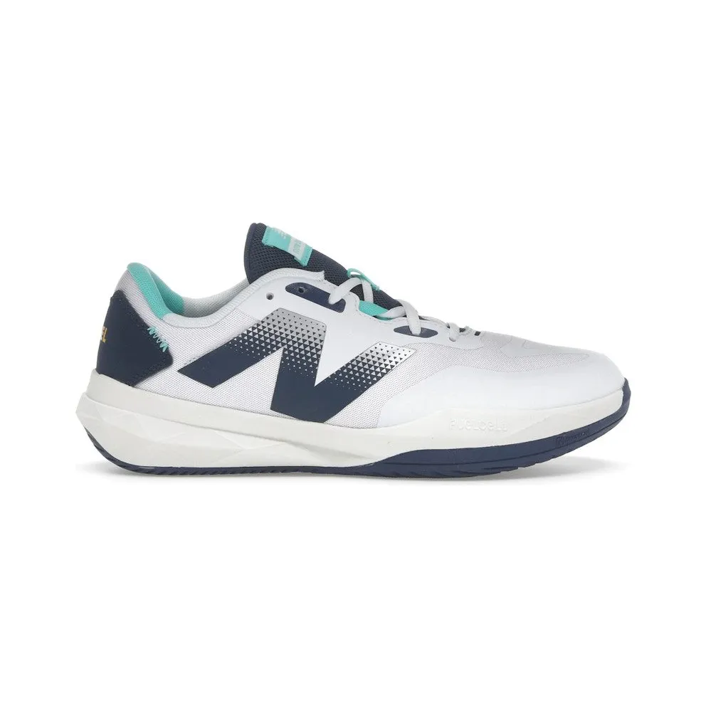 New Balance FuelCell 796v4 Padel White Navy Cyber Jade (MCH796D4)