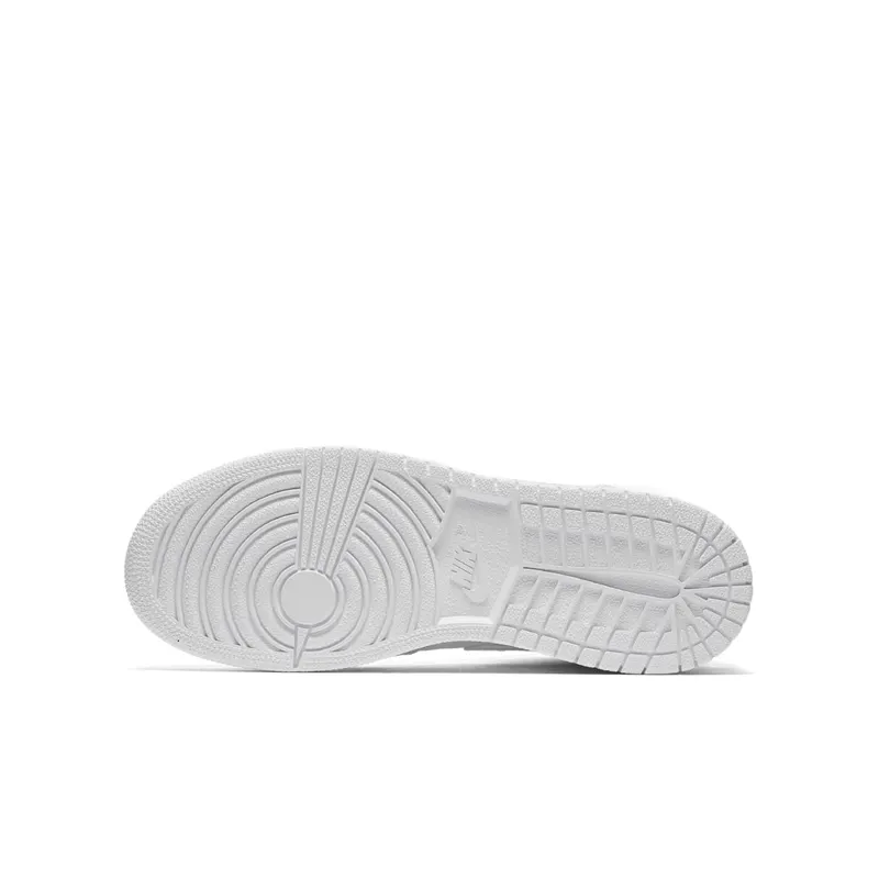 Jordan 1 Retro Mid White 2017 (GS) White/Black-White (554725-110)