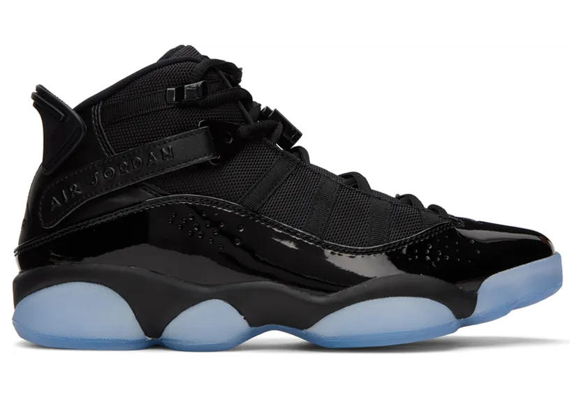 Jordan 6 Rings ‘Black Ice’ Black/White-Black (322992-011)