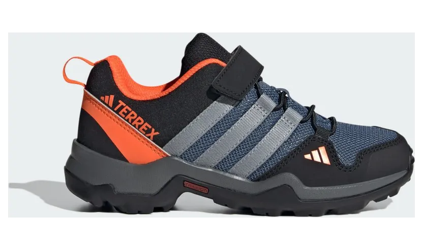 Adidas Terrex AX2R Hook-and-Loop Hiking Wonder Steel / Grey Three / Impact Orange (IF5703)