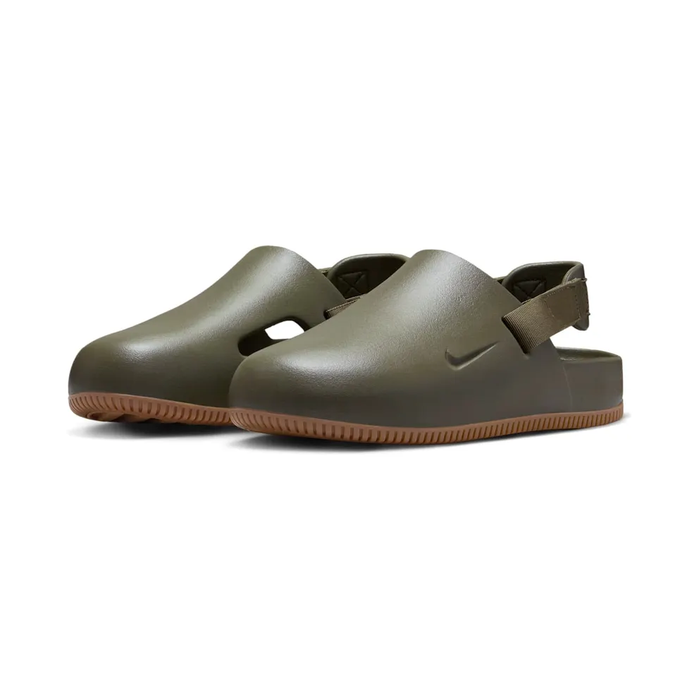 Nike Calm Mule Medium Olive Gum Medium Brown (FD5130-202)