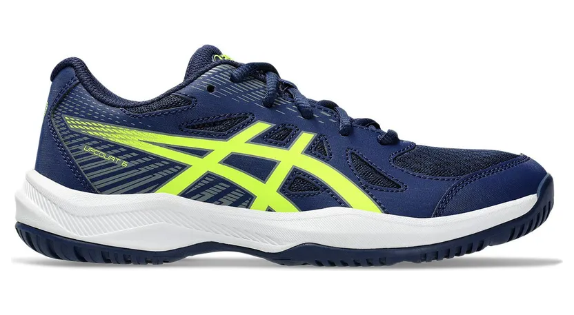 ASICS Upcourt 6 Blue Expanse Safety Yellow (1074A045-400)