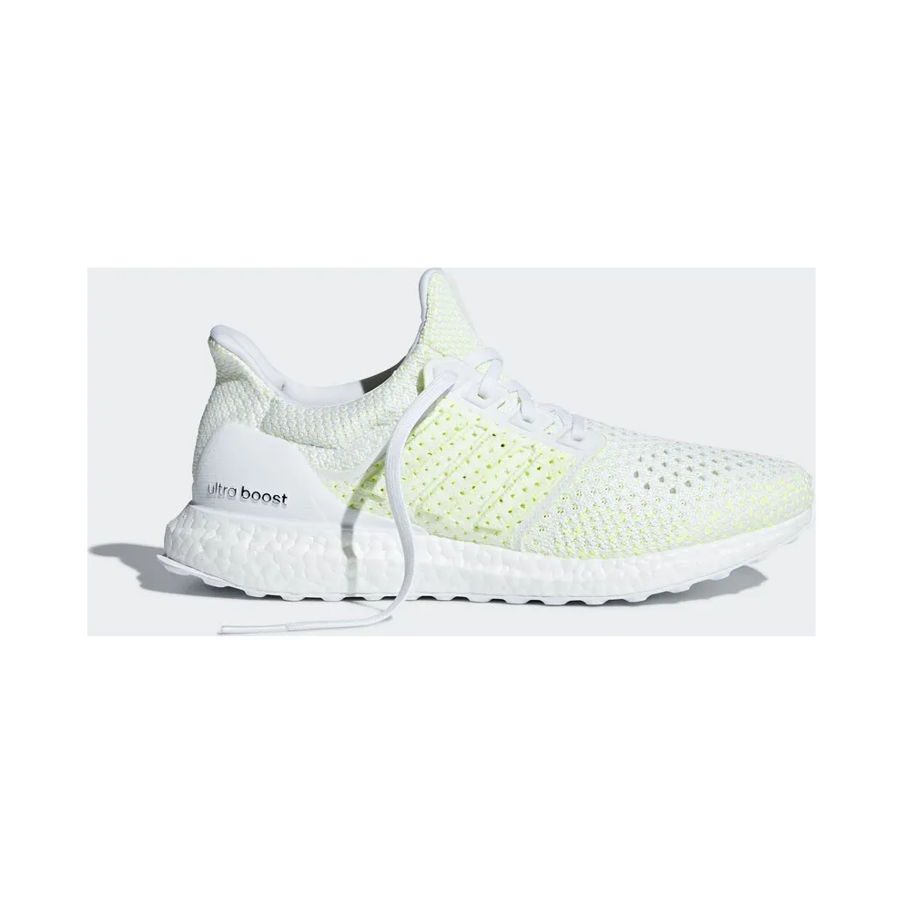 Adidas Ultra Boost Clima White / Footwear White-Solar Yellow (Shock Yellow) (AQ0481)