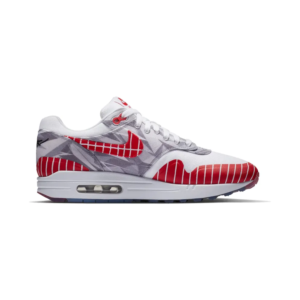 Nike Air Max 1 x Wasafu Los Primeros White/University Red-Neutral Grey (AH7740-100)