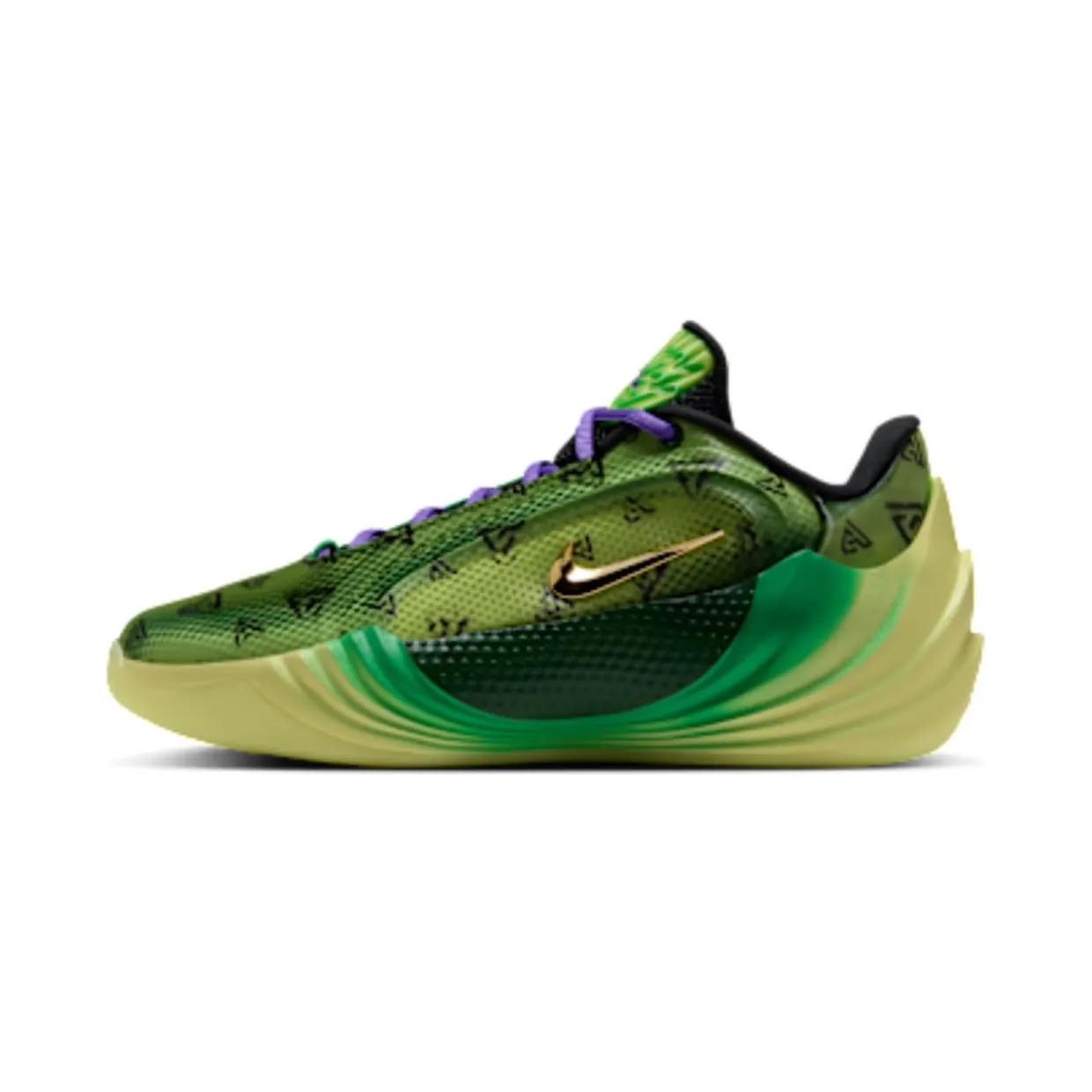 Nike Giannis Freak 8 “Trick Question”: Halloween-heat in gifgroen