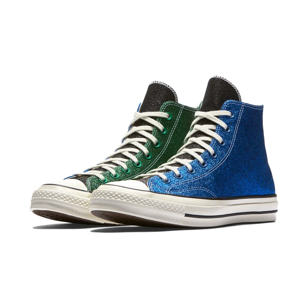 Converse Chuck Taylor All-Star 70s Hi JW Anderson Glitter Gutter Blue Green Blue/Green-Egret (160804C)