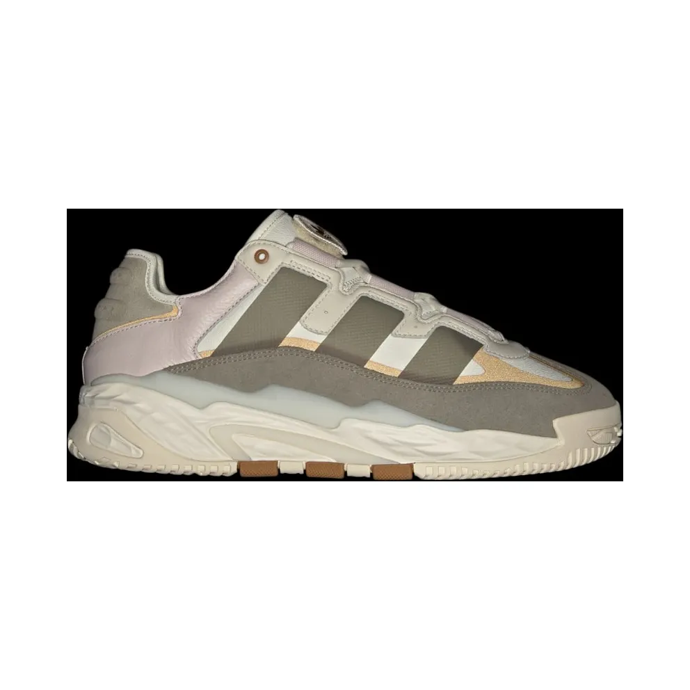 Adidas Niteball Shoes Off White / Silver Pebble / Mesa (ID1119)