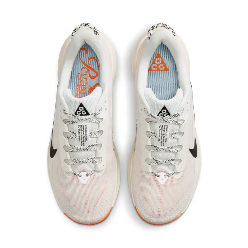 Nike ACG Pegasus Trail “Summit White Safety Orange Black” (HV8116-103)