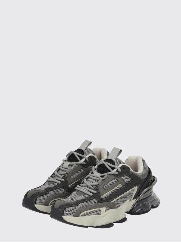 Plein Sport Runner PS Thunder Mix Low-Top Mesh Sneakers with Notched Sole Grey (SAESUSC0750STE003N1072)