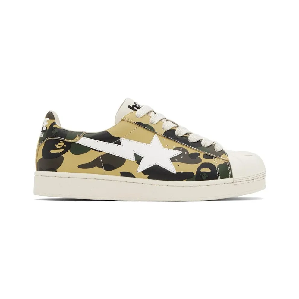 A Bathing Ape Skull Sta 1st Camo Yellow (1J20-191-008 YEL)