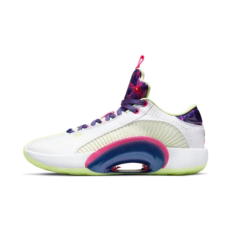 Jordan Air Jordan Xxxv Low “White / Deep Royal Blue / Pink Blast / Multi-Colour” (DJ9805-190)
