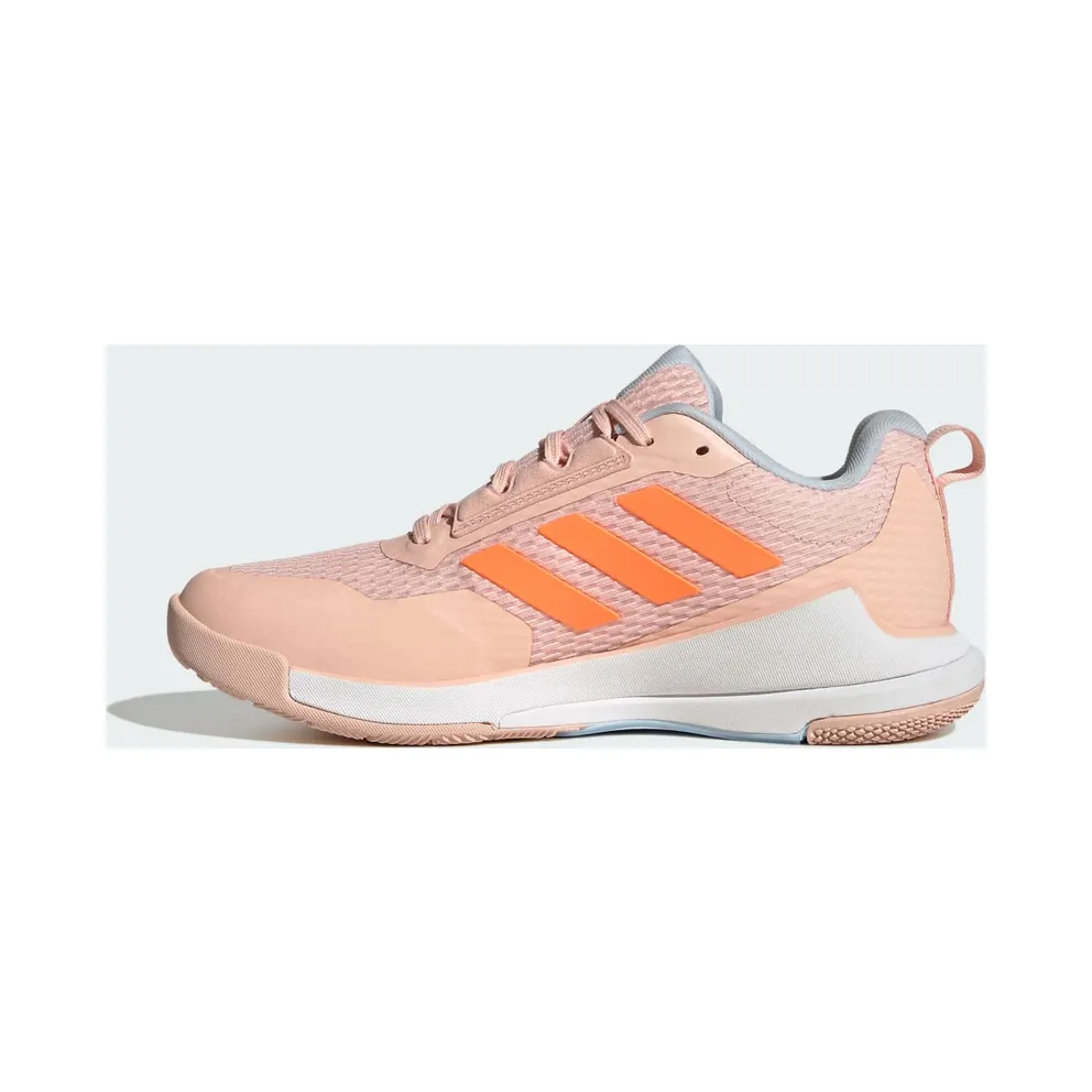 Adidas Novaflight 2 Indoor Blush Pink / Lucid Orange / Cloud White (JR9570)